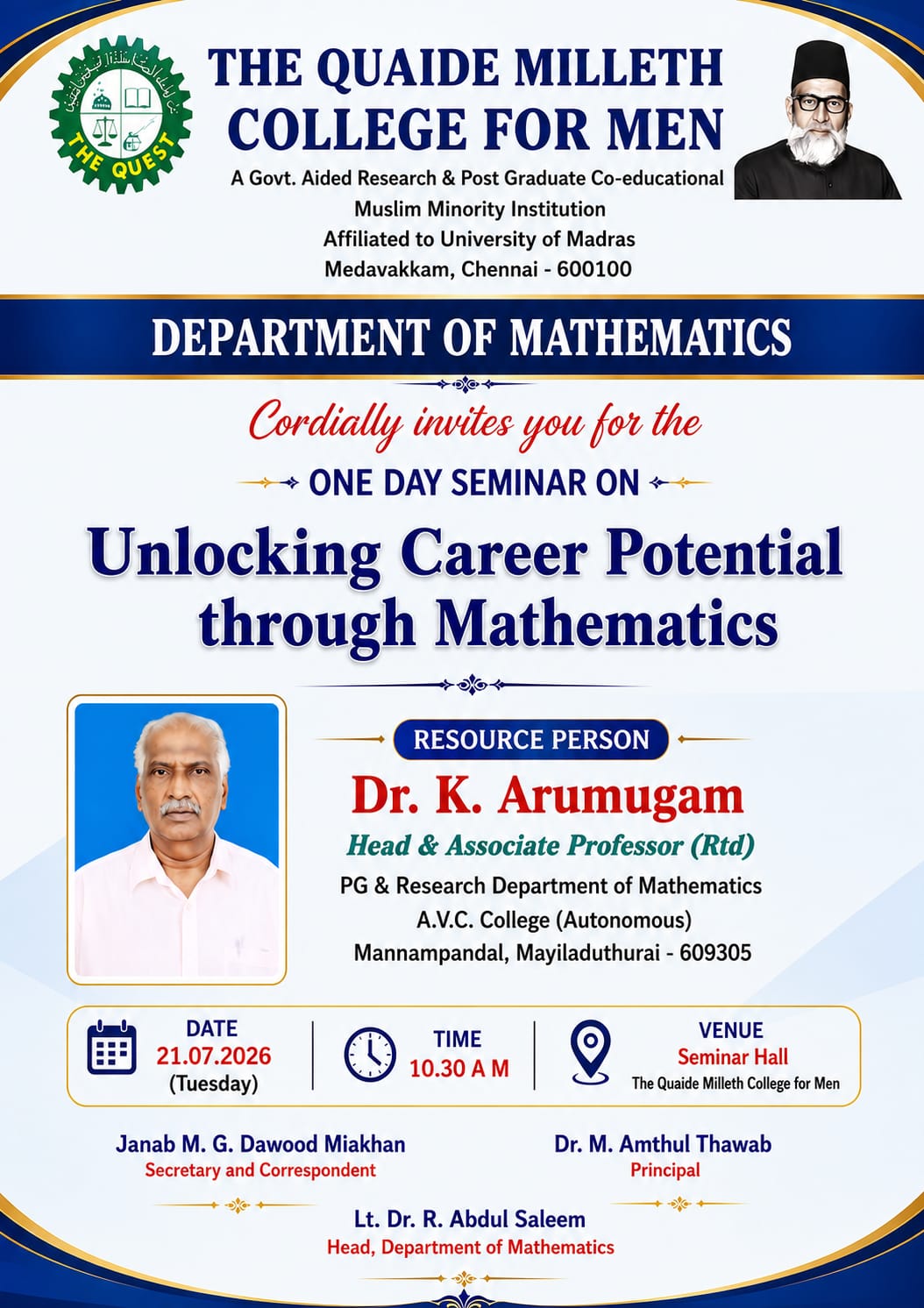 Maths Seminar