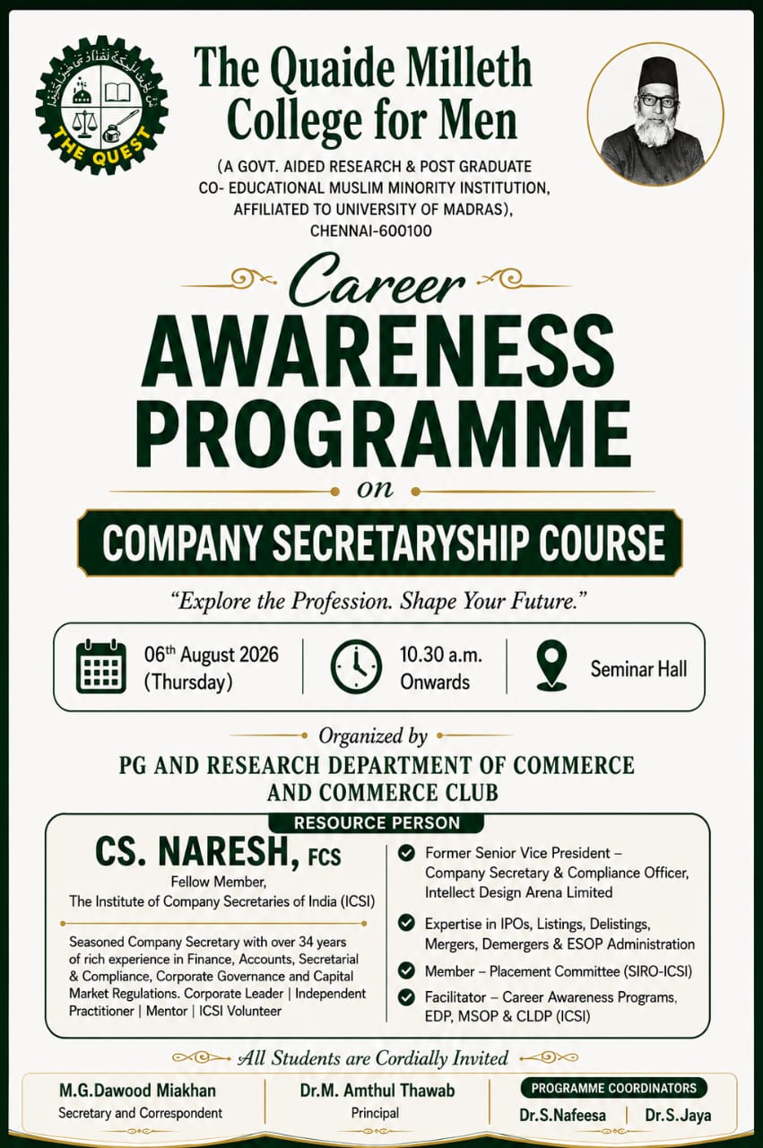 Career Awareness Program B.Com